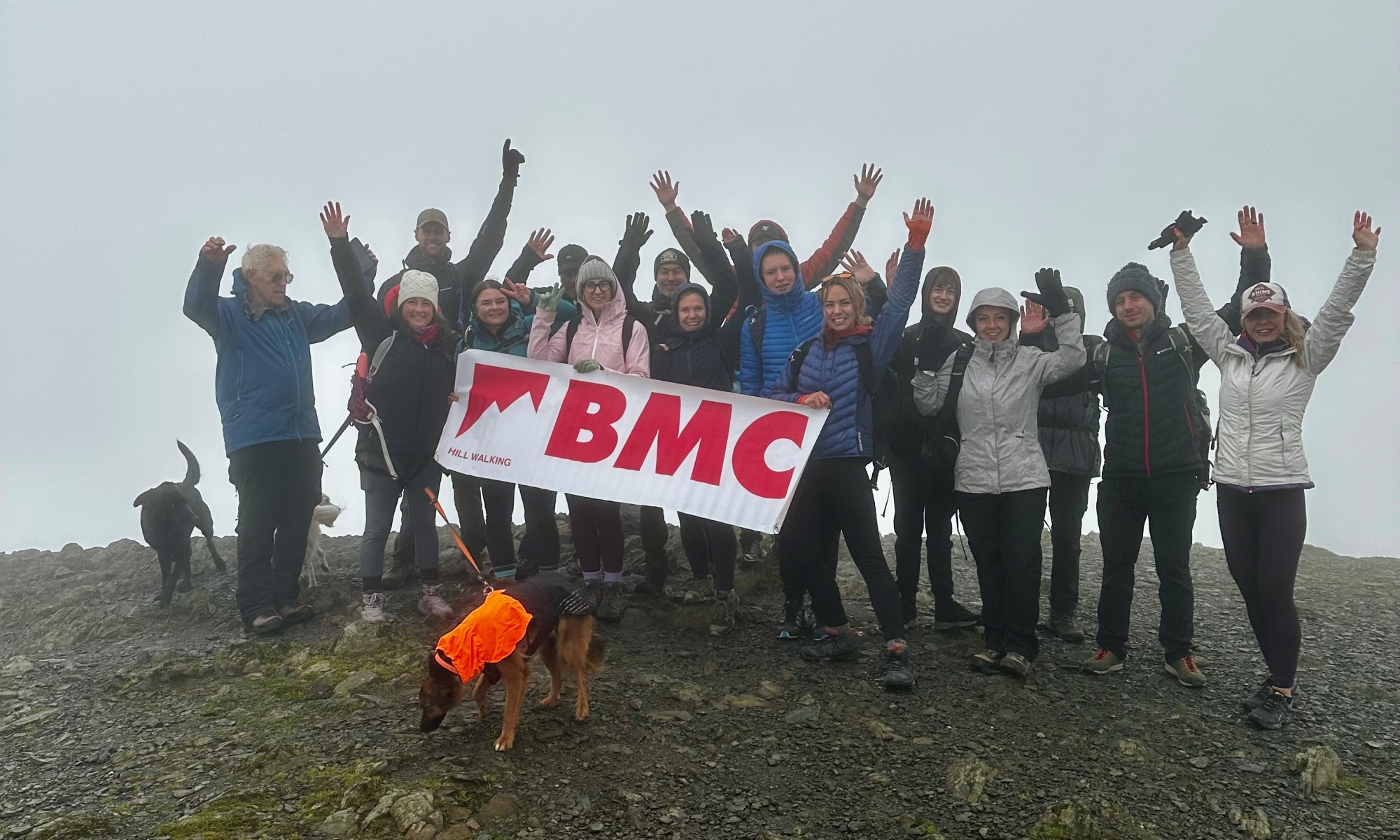 BMC Group Hike Blencathra Summit Raising Money For Mend Our Mountains Resized