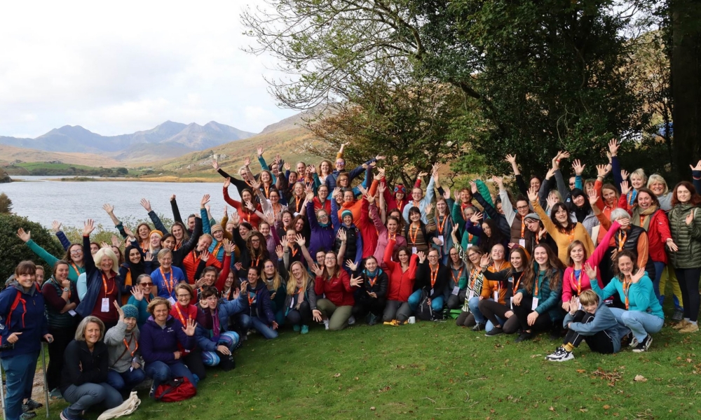 Women in Mountain Training Conference 2022 group photo