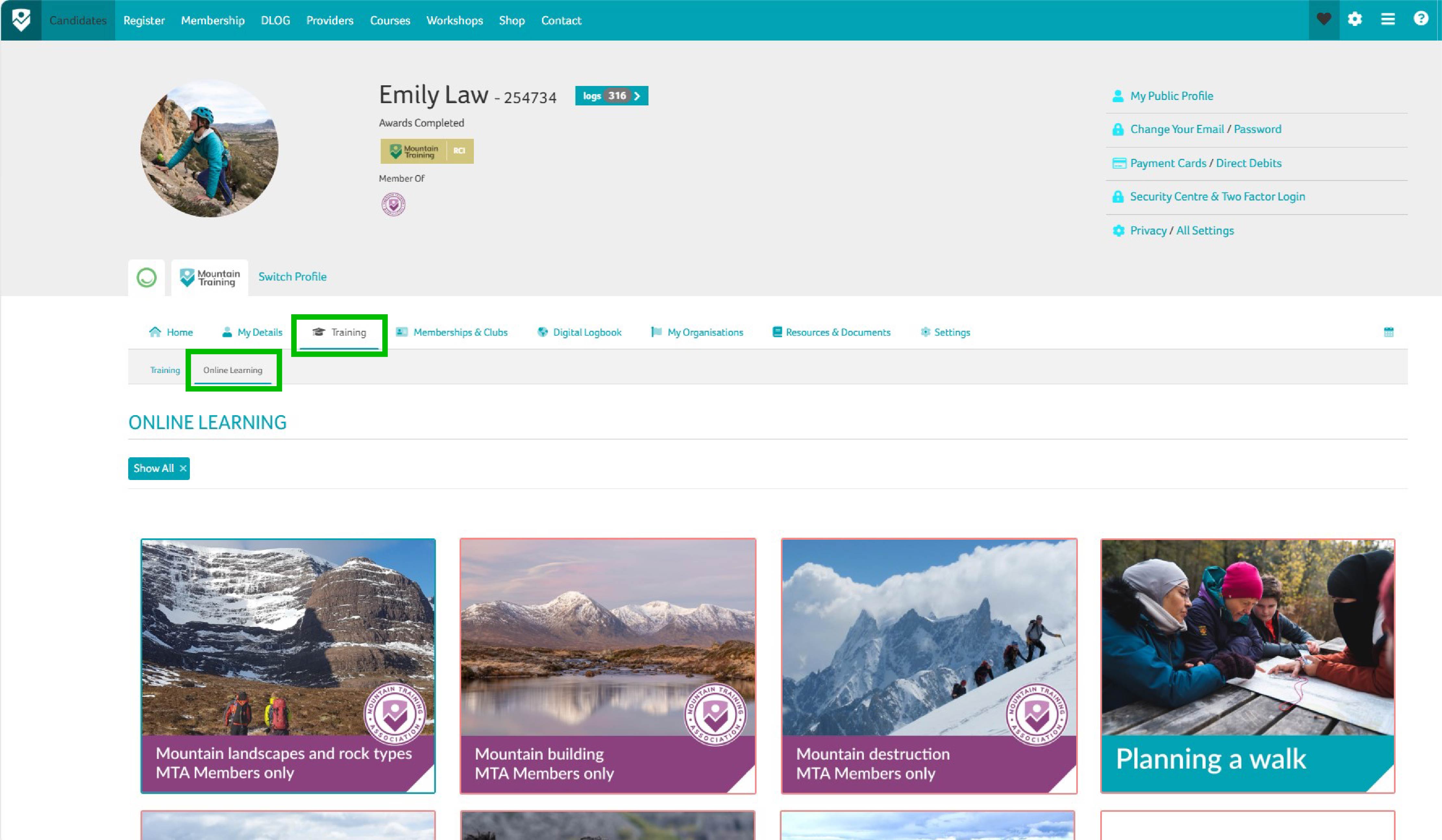 E Learning Location Tahdah MTA